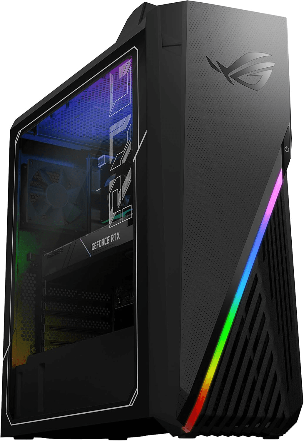 ROG Strix GA15DH Gaming Desktop PC, AMD Ryzen 7 3800X, GeForce RTX 2070 SUPER, 16GB DDR4 RAM, 512GB PCIe SSD + 1TB HDD, Wi-Fi 5, Windows 10 Home, GA15DH-AH772