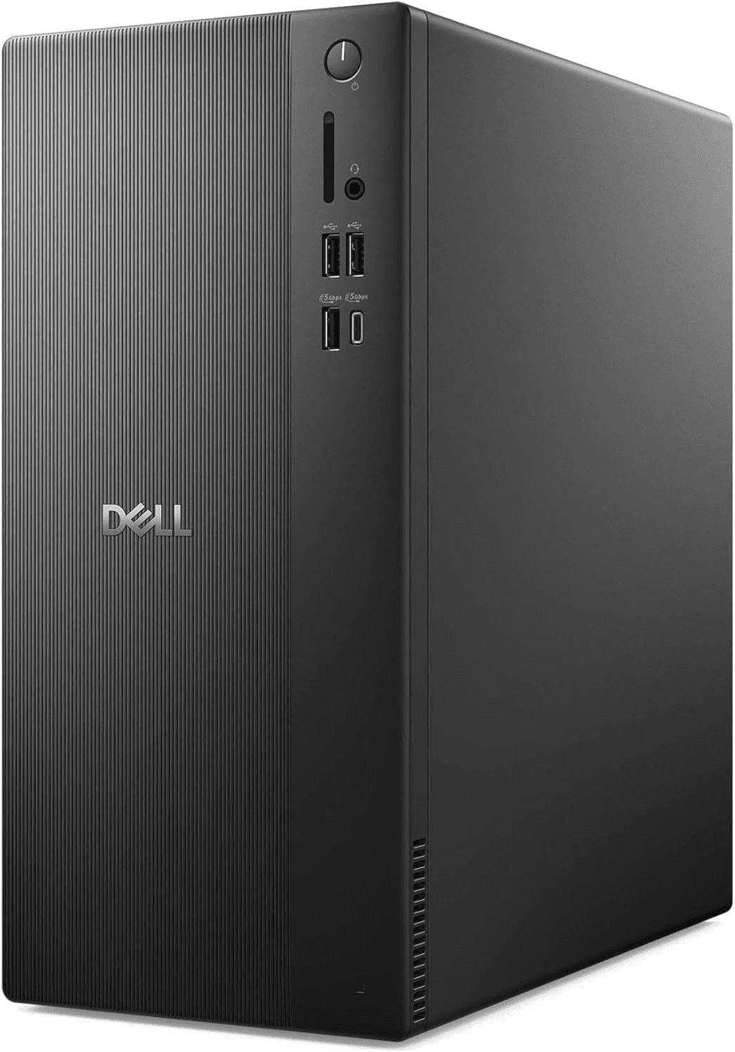 Dell Tower ECT1250 Desktop Computer - Series 2 Intel Core Ultra 7-265F Processor, 32GB DDR5 RAM, 512GB NVMe SSD, NVIDIA GeForce RTX 4060 8GB GDDR6, Wired Keyboard and Mouse, Windows 11 Pro, Black