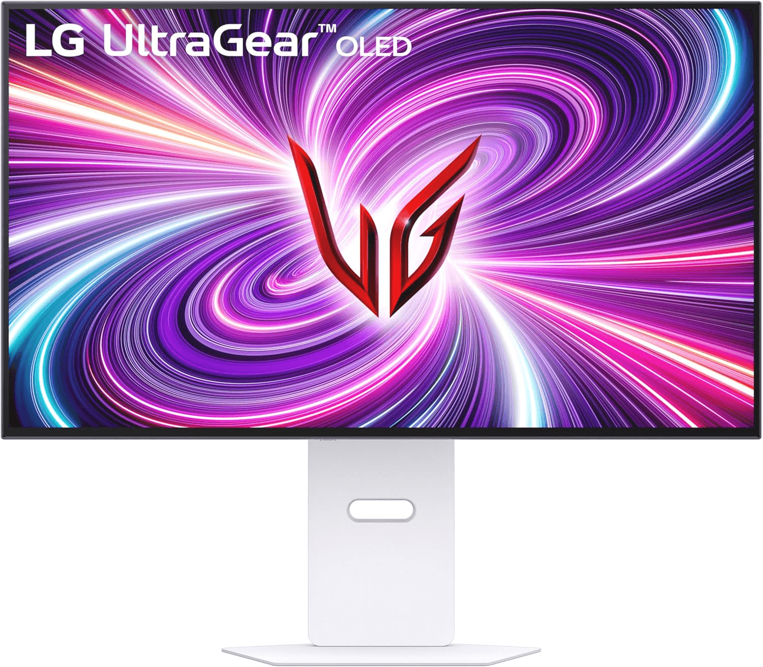 LG 32GS95UV 32-inch Ultragear OLED Gaming Monitor 4K UHD 1440p 240Hz 0.03ms DisplayHDR True Black 400 AMD FreeSync Premium Pro NVIDIA G-Sync HDMI 2.1 DisplayPort Tilt/Height/Swivel Stand White