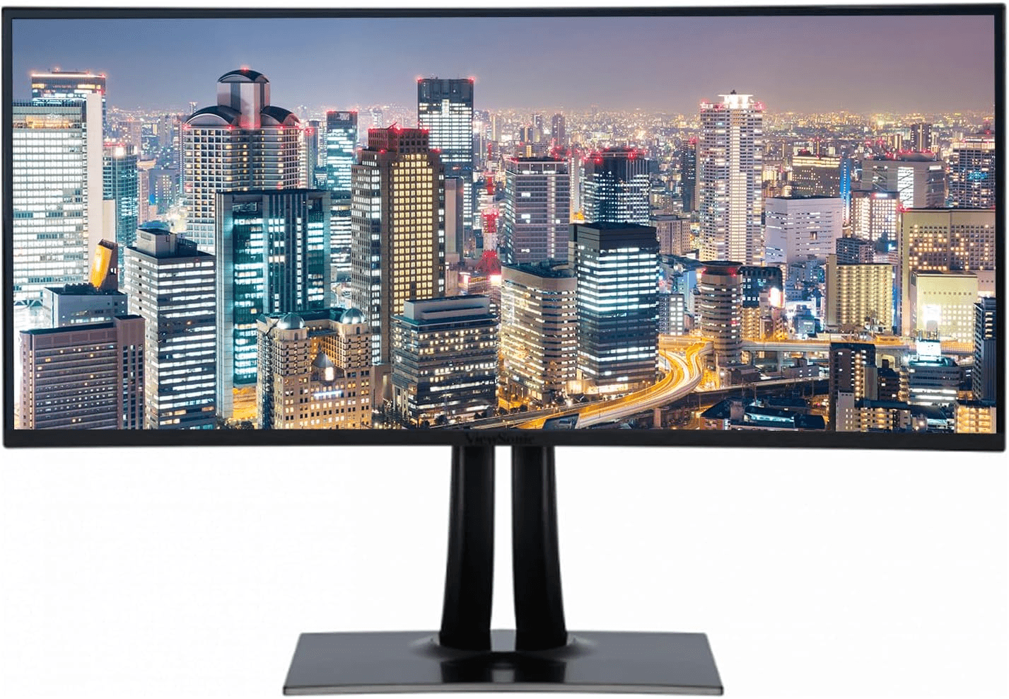 ViewSonic VP3881A 38-inch 3840 x 1600 UWQHD IPS Curved Ultrawide Premium Monitor Bundle with Dock, ColorPro, Ethernet, Daisy Chain HDMI, DisplayPort, USB-C, Speaker