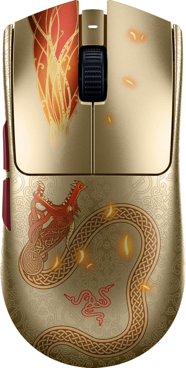 Razer Viper V3 Pro Wireless Esports Gaming Mouse: Symmetrical - 54g - 8K Polling - 35K DPI Optical Sensor - Gen3 Optical Switches - 8 Programmable Controls - 95 Hr Battery - Counter-Strike 2 Edition