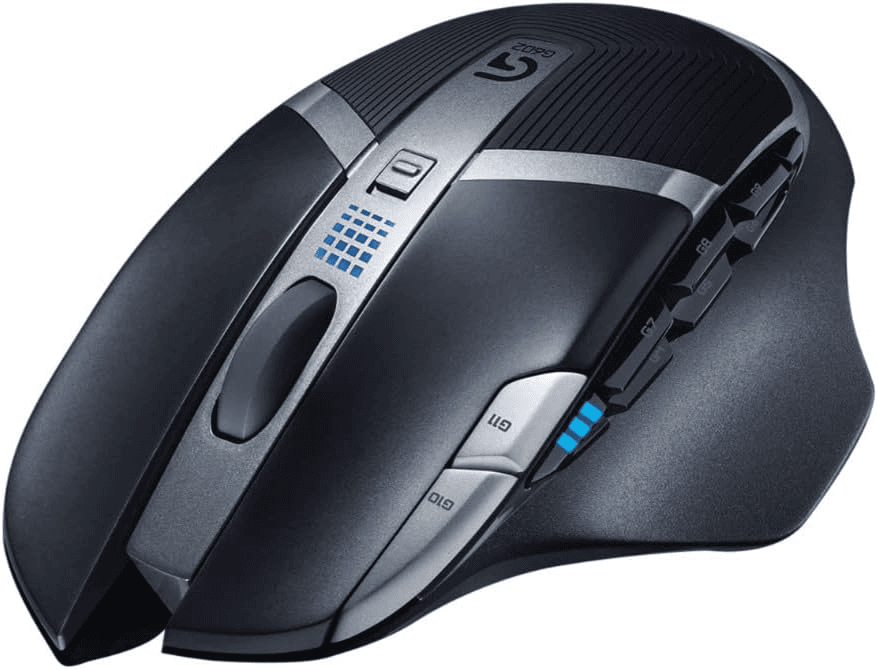 Logitech G602 Lag-Free Wireless Gaming Mouse – 11 Programmable Buttons, Upto 2500 DPI