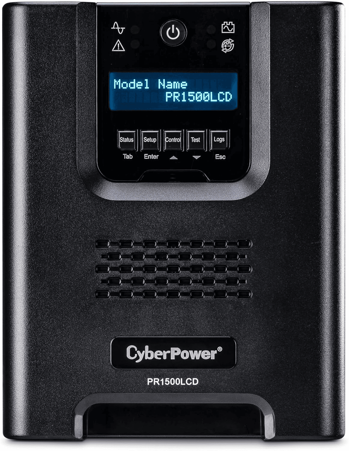 CyberPower PR1500LCD Smart App Sinewave UPS System, 1500VA/1500W, 8 Outlets, AVR, Mini-Tower